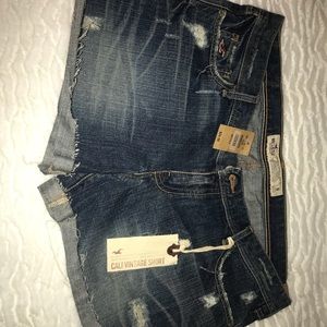 Hollister cutoff shorts